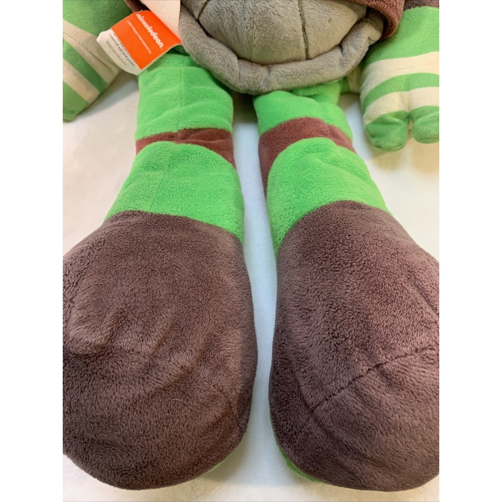 24" Nickelodeon Teenage Mutant Ninja Turtle Raphael Plush Red EUC Pillow Pal - Picture 12 of 12